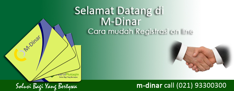 Mendapatkan Buku Tabungan M-Dinar via new.m-dinar.com